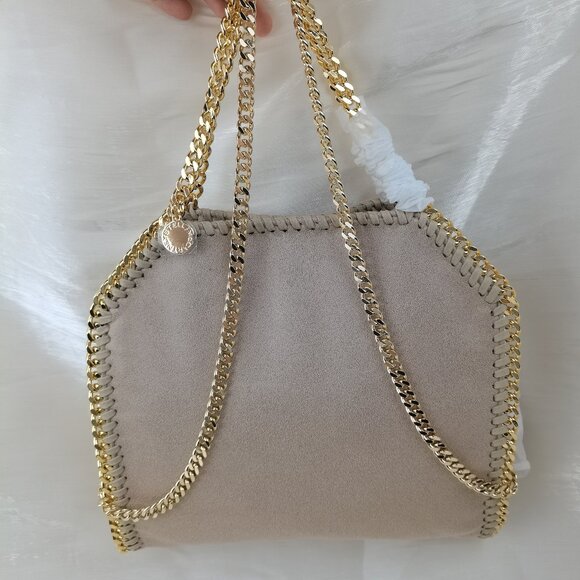 Stella Mccartney Handbags - Stella Mccartney Gold Medium Falabella Tote Bag Shoulder Bag